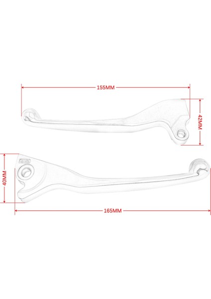 Motolet Fren Kolu Vites Değiştirme Kolu Alüminyum Alaşımlı Vites Kolu Kontrol Kolları Vespa Sprint Primavera 150 Için (Yurt Dışından)