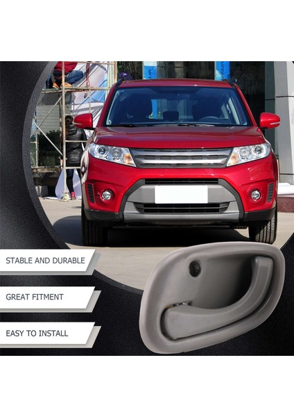 Suzuki Grand Vitara Gri 95-01 83130-60G01 83110-60G01 Için 4 Adet Iç Kapı Kolu Ön Arka Sol Sağ (Yurt Dışından) fırsatları