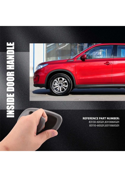 Suzuki Grand Vitara Gri 95-01 83130-60G01 83110-60G01 Için 4 Adet Iç Kapı Kolu Ön Arka Sol Sağ (Yurt Dışından) indirimleri