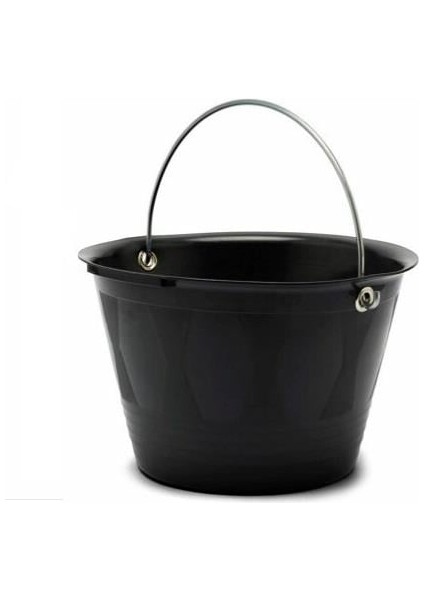 Saplı Kova - Siyah 10 Lt
