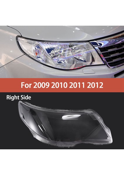 Subaru Forester 2009, 2010, 2011 ve 2012 Araç Far Cam Kapağı, Far Abajuru, Otomatik Far Kapağı Sol (Yurt Dışından) modelleri