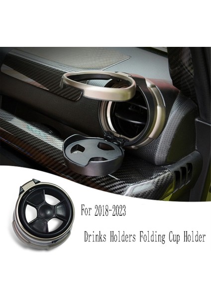 Çok Işlevli Araba Içecek Tutucuları Katlanır Bardak Tutucu Suzuki Jimny JB64/JB74 2018-2023 (Yurt Dışından) fiyatları