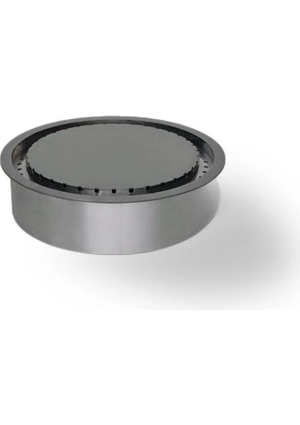 38 cm Yuvarlak Büyük Alev Burner Bacasız Şömine