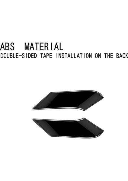 Araba A Sütun Döşeme Kapağı Kapı Dış Sütun Süsleme Döşeme Paneli Subaru Forester 2025 Araba Döşeme Aksesuarları Parlak Siyah (Yurt Dışından) fırsatları