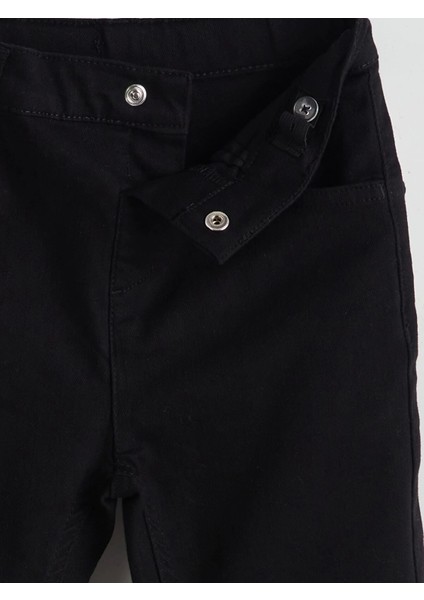 Lcw Kids Siyah Beli Ayarlanabilir Erkek Çocuk Pantolon modelleri