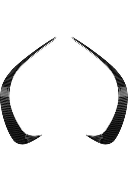 1 Çift Araba Ön Tampon Yan Havalandırma Kanardı Rüzgar Bıçağı Ayırıcı Mercedes-Benz C-Serisi W206 2021 2022 C200 C260 C300 Amg (Yurt Dışından)
