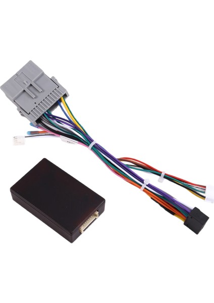 Araba 16PIN Kablolama Demeti Adaptörü Canbus Kutusu Kod Çözücü Android Radyo Güç Kablosu Hummer H2 Od-Hm-01 (Yurt Dışından)