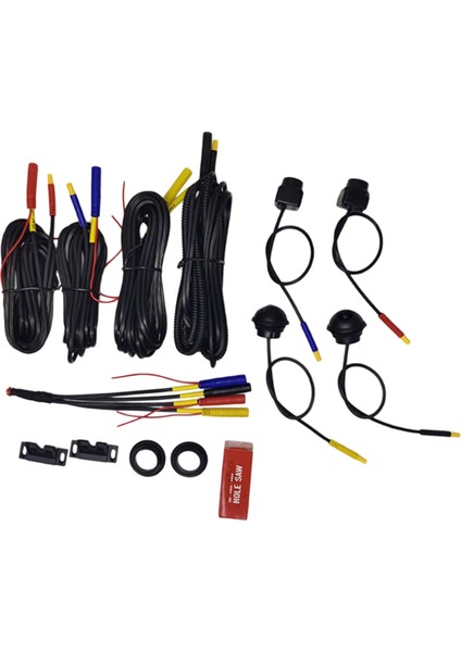 360 Araç Kamerası Panoramik Çevre Görünümü 1080P Ahd Ön Arka Sol Sağ Görünüm Kamerası Android Araç Radyo Sistemi Için (Yurt Dışından)