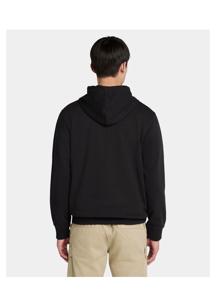 Establıshed 1973 Embroidered Logo Loopba Erkek Siyah Sweatshirt TB0A5MX80011 fiyatları