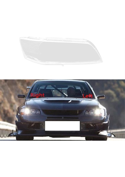 Mitsubishi Lancer Evolution 2005-2006 Için Araba Sağ Far Kabuğu Abajur Şeffaf Mercek Kapağı (Yurt Dışından) modelleri