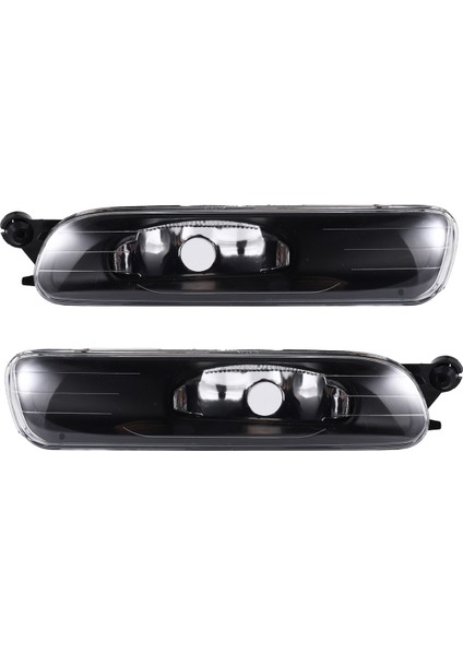 Çift Sis Lambası Sol Sağ Sis Lambası Sürüş Lambası Kapağı - Bmw 3 Serisi E46 4 Kapı 1999 2000 2001 LED Araç Gündüz Lambası (Yurt Dışından)