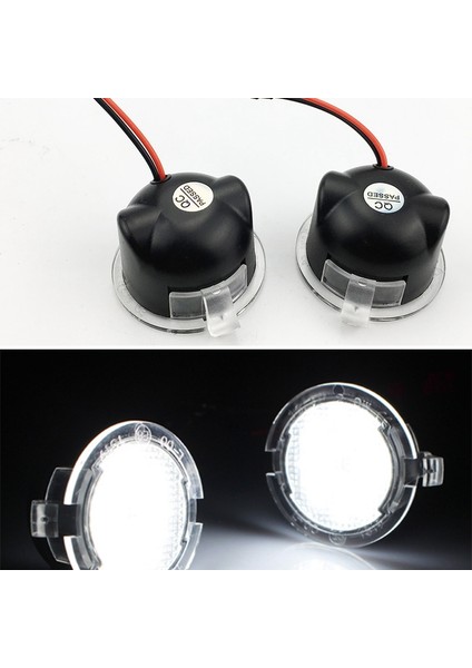 Ford F-150 Edge Mondeo 5 S-Max Taurus Ex Flex Explorer Expedition Raptor Için LED Yan Ayna Su Birikintisi Işıkları (Yurt Dışından) fırsatları