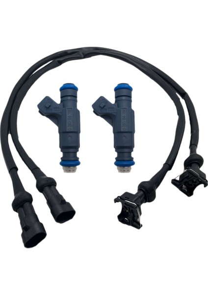 Polaris Ranger Rzr Sportsman 700 800 Için 2 Adet Domuz Kuyruğu Kablo Demeti ile Yakıt Enjektörü (Yurt Dışından)