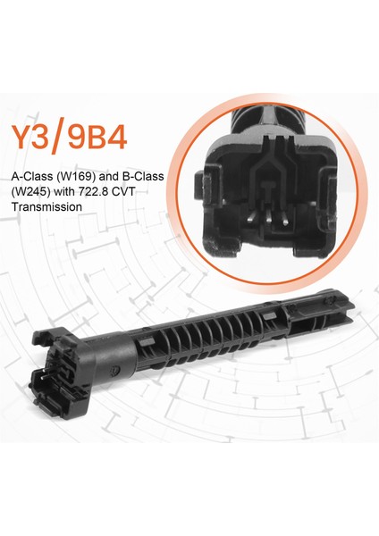Mercedes 722.8 Şanzıman Kontrol Ünitesi Için 1 Çift Y3/9b4 Y3/9b5 Şanzıman Sensörü (Yurt Dışından) indirimleri
