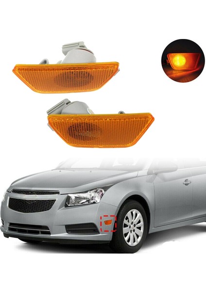 42334144 / 42334145 Chevrolet Cruze 2011-2015 Için Ampullü Araç Yan Işaret Sinyal Lambası Yan Çamurluk Uyarı Lambası (Yurt Dışından) fiyatları