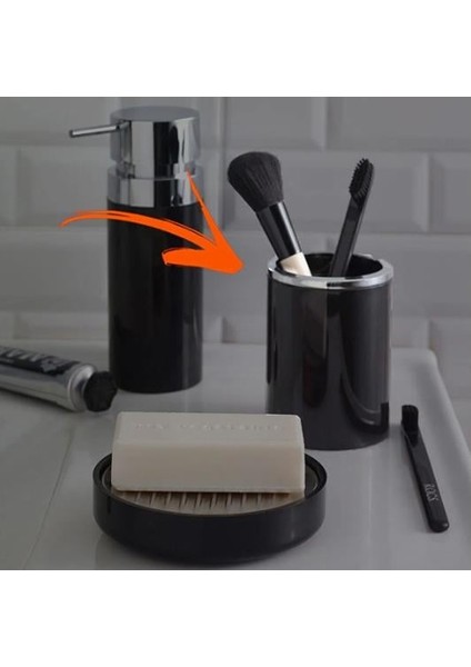 Lenox Siyah Diş Fırçalık modelleri