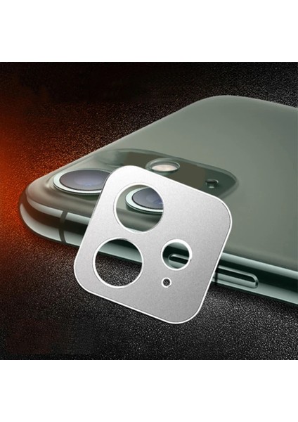 iPhone 11 6.1 3D Metal Kamera Koruyucu Metal LENS-(1903) - KT9438-4543 fiyatları