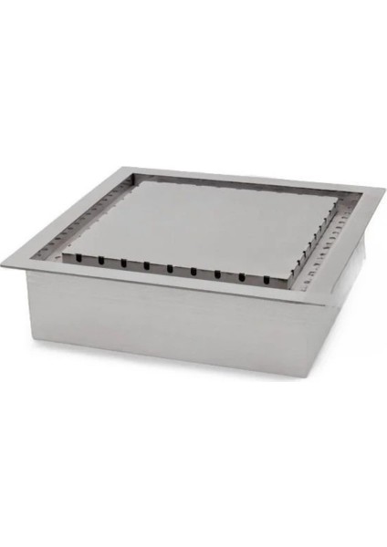 35 cm Kare Büyük Alev Burner Bacasız Şömine
