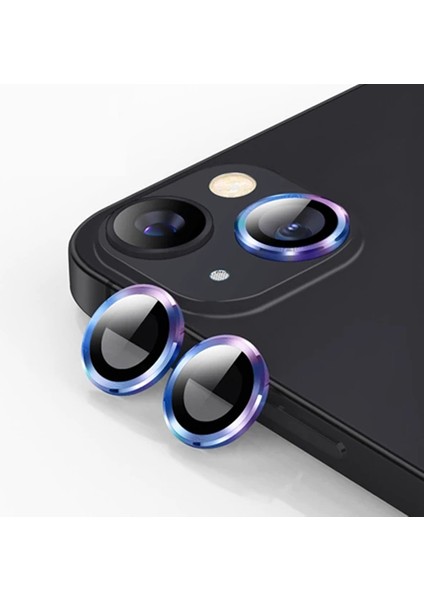 Ally Iphone 13 - 13 Mini 3D Metal Çerçeveli Kamera Lens KORUYUCU-(1903) - KT9474-7402 modelleri