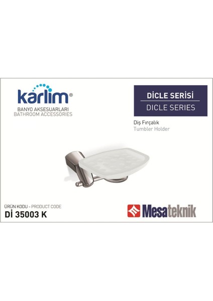 Karlim Dicle Serisi Sabunluk