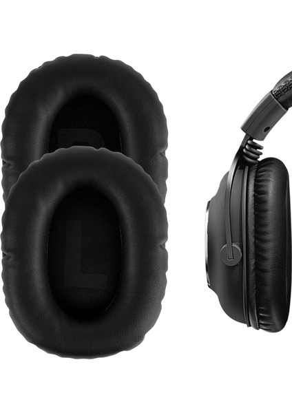 Logitech G Pro/g Prox/ 433/233/PROX2 ile Uyumlu Kulaklık Pedi Yastıkları Yedek Kulak Pedleri Kulaklık Sünger Yastık Earpad (Siyah) fırsatları