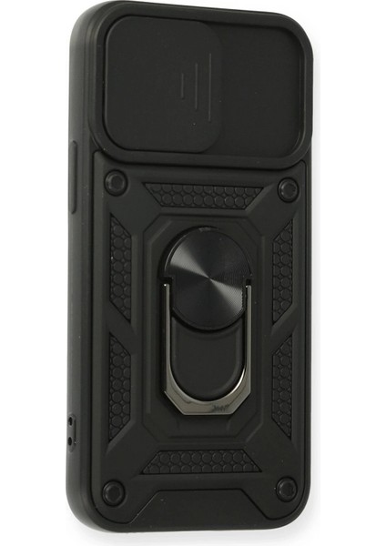 iPhone 11 Kılıf Pars Lens Yüzüklü Silikon - Siyah - KT9301-1200 fiyatları