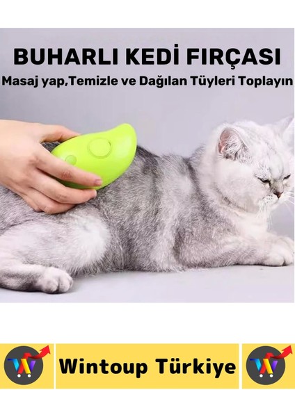 Evcil Hayvan Kedi Banyo Tüy Tarama Masaj Etkili Yumuşak Zararsız Çok Fonksiyonlu Buharlı Tarak modelleri