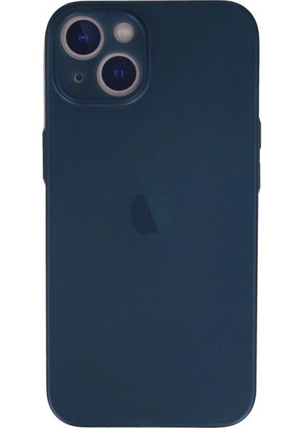 iPhone 13 Mini Kılıf Pp Ultra Ince Kapak - Mavi - KT8744-8713