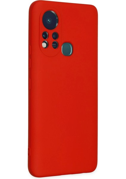Infinix Hot 11S Kılıf Nano Içi Kadife Silikon - Kırmızı - KT9721-7940 fiyatları