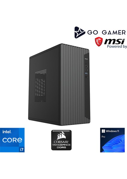 S670D Intel Core I7 14700F / 32GB 5200MHZ Ddr5 / 512GB Nvme SSD / GT730 4gb / Msı 24" 100Hz / Windows 11 Pro Masaüstü Bilgisayar fiyatları