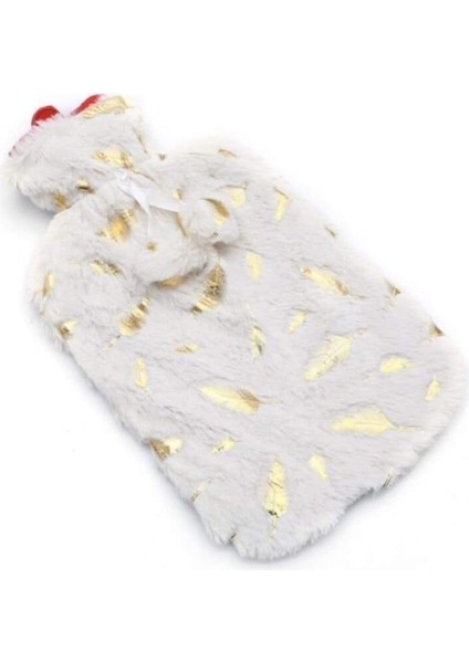 Vichy Yumuşak Peluşlu Altın Desenli Sıcak Su Torbası 2Lt SU-17