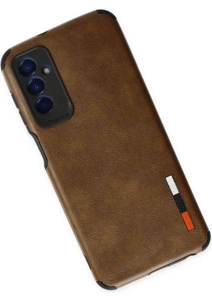 Samsung Galaxy M13 Kılıf Loop Deri Silikon - Kahverengi - KT5869-6703 fiyatları