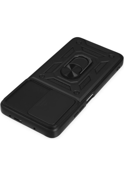 Xiaomi Poco X3 Gt Kılıf Pars Lens Yüzüklü Silikon - Siyah - KT1973-9423 fırsatları