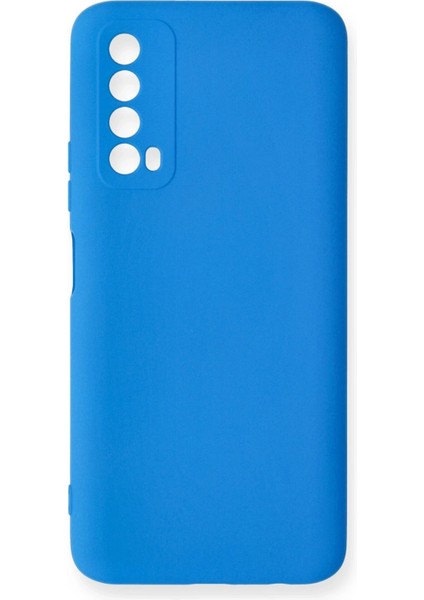 Huawei P Smart 2021 Kılıf Nano Içi Kadife Silikon - Mavi - KT3581-7198