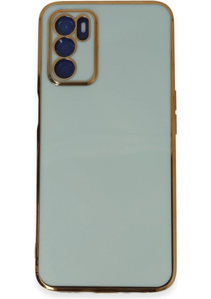 Oppo A16 Kılıf Volet Silikon - Açık Yeşil - KT8052-5645