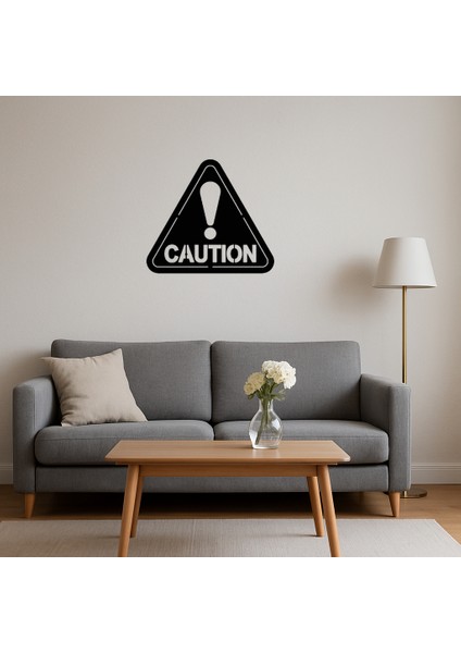 Caution Üçgen Uyarı Tabelası - KT2776-7323 fırsatları