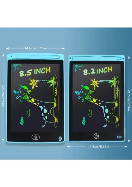 Gençler Için Etkileşimli LCD Yazı Tahtası - Renkli Ekran Kalem ve Pille Çalışan Eğitici Oyuncak modelleri