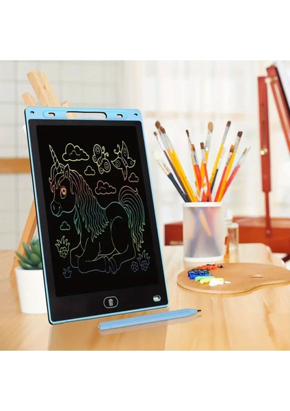 Gençler Için Etkileşimli LCD Yazı Tahtası - Renkli Ekran Kalem ve Pille Çalışan Eğitici Oyuncak fırsatları