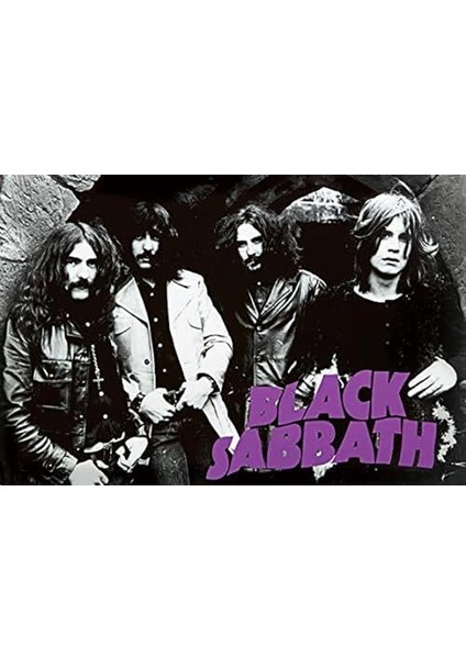 Black Sabbath Group 36X24 Müzik Grubu Sanat Baskı Poster fiyatları