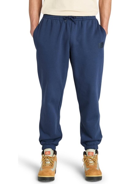 Silicon Badge (Bb) Sweatpant Erkek Lacivert Eşofman Altı TB0A6HTB4511