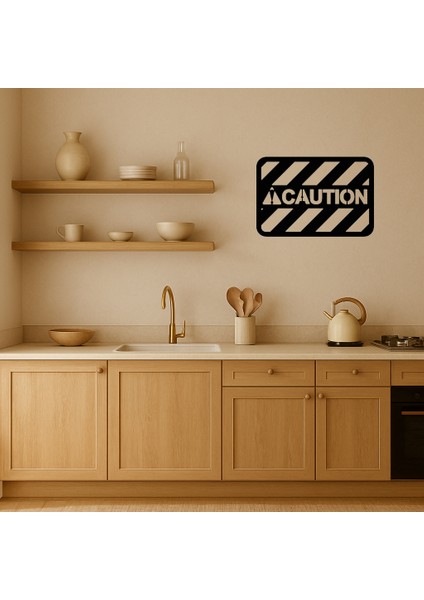 Caution Dikdörtgen Uyarı Tabelası - KT8446-9858 fiyatları
