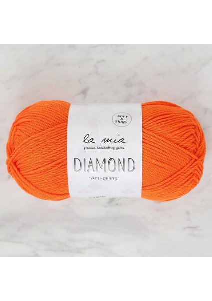 Diamond Turuncu El Örgü İpi- L012 - 34259
