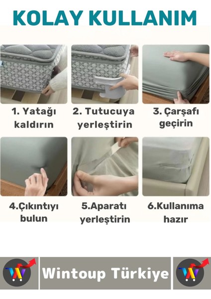 Pratik Nevresim Yorgan Kılıfı Çarşaf Tutucu Sabitleyici Yastık Nevresim Sabitleyici Aparat 8 Adet modelleri
