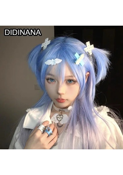 Kadınlar Çok Renkli Hapları Melek Kanatları Y2K Alt Kültür Baharat Kız Bling Yay Şapkalar Saç Tokası Süsler Lolita Harajuku Punk Saç Tokası (Yurt Dışından) modelleri