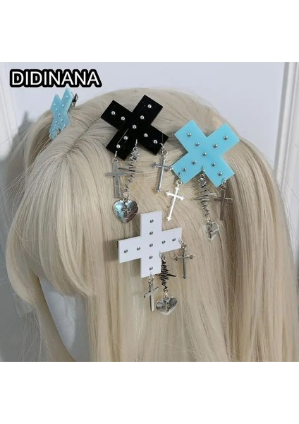 Kadınlar Çok Renkli Hapları Melek Kanatları Y2K Alt Kültür Baharat Kız Bling Yay Şapkalar Saç Tokası Süsler Lolita Harajuku Punk Saç Tokası (Yurt Dışından) fırsatları