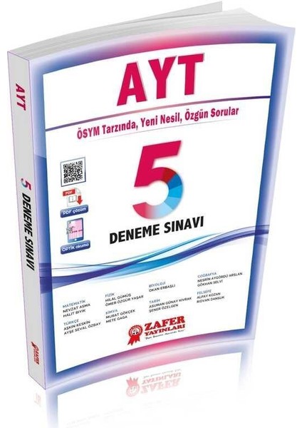 Ayt 5'li Deneme Sınavı