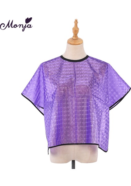 Monja 1 Adet Mor Profesyonel Salon Saç Boyama Perma Anti-Kirlenme Şal Saç Kesme Şekillendirici Aracı (Yurt Dışından) fiyatları