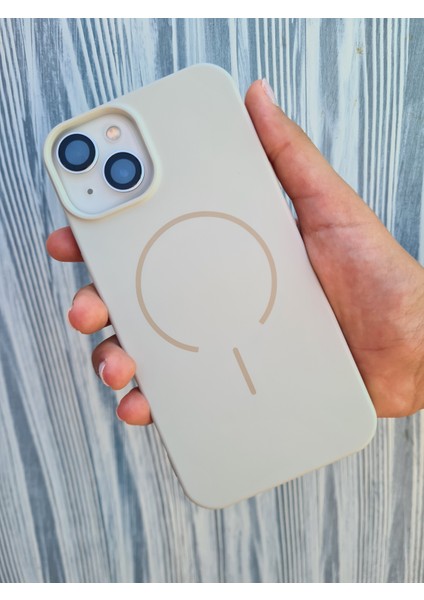 İphone 13-14 Magsafe İle Uyumlu Yumuşak Soft Mükemmel Manyetik Esnek Lansman Silikon Kılıf