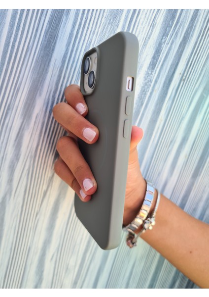 İphone 13-14 Magsafe Apple İle Uyumlu Yumuşak Soft Mükemmel Manyetik Esnek Lansman Silikon Kılıf modelleri