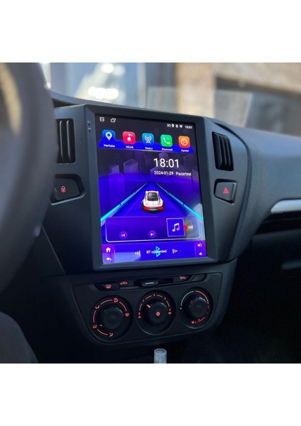 Citroen C Elysee 2k Görüntü Kaliteli Tesla 9.7 Inch Multimedya Sistemi 4+64 Myway (2012-2020) modelleri